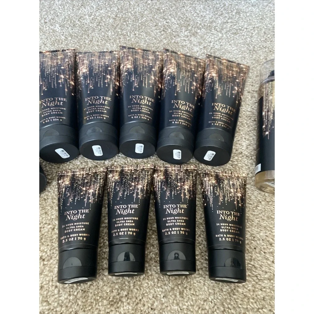 Bath And‎ Body Works Into The Night Body Creams Mist And Scrub